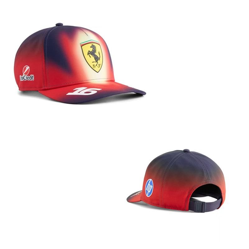 Gorra Ferrari Leclerc 16 Heat Map