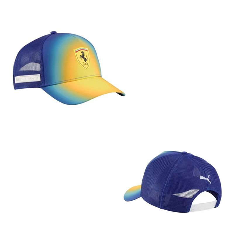 Gorra Trucker Ferrari Miami Degradado