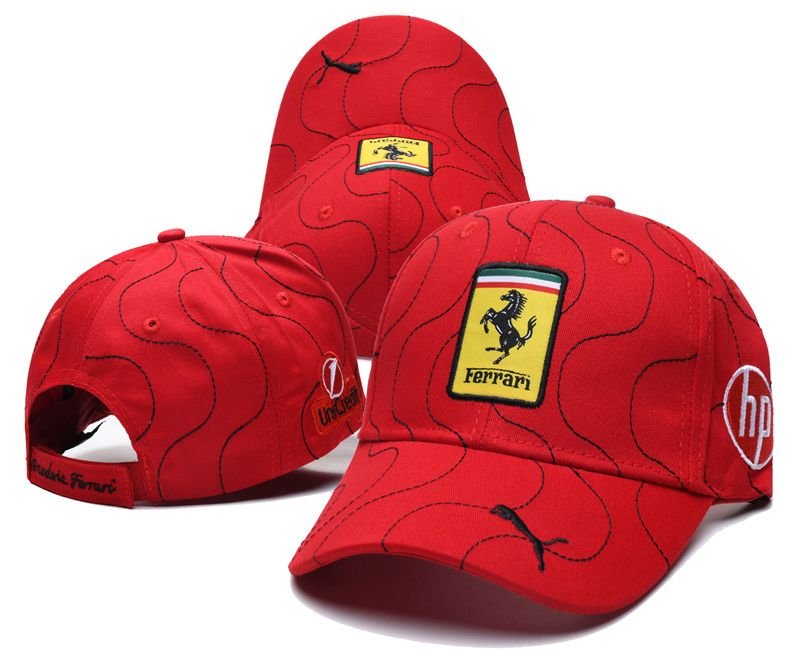 Gorra Ferrari Roja Circuito HP