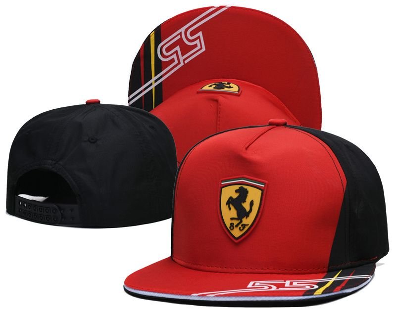 Gorra Ferrari Sainz 55 Plana