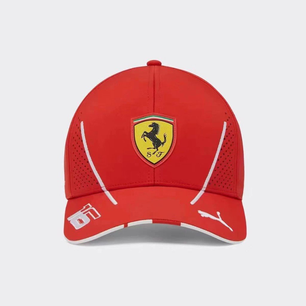 Gorra Ferrari Sainz 55 Roja