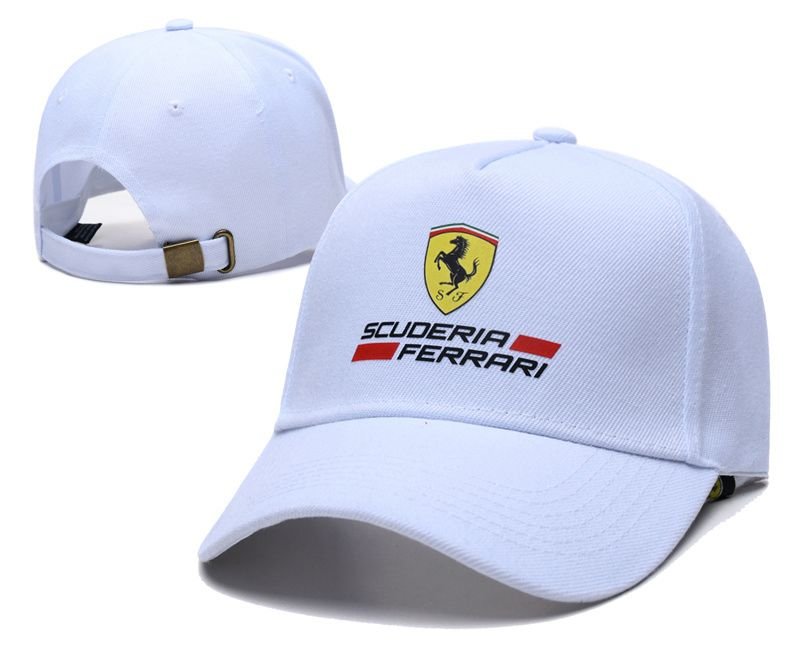 Gorra Scuderia Ferrari Blanca Clásica