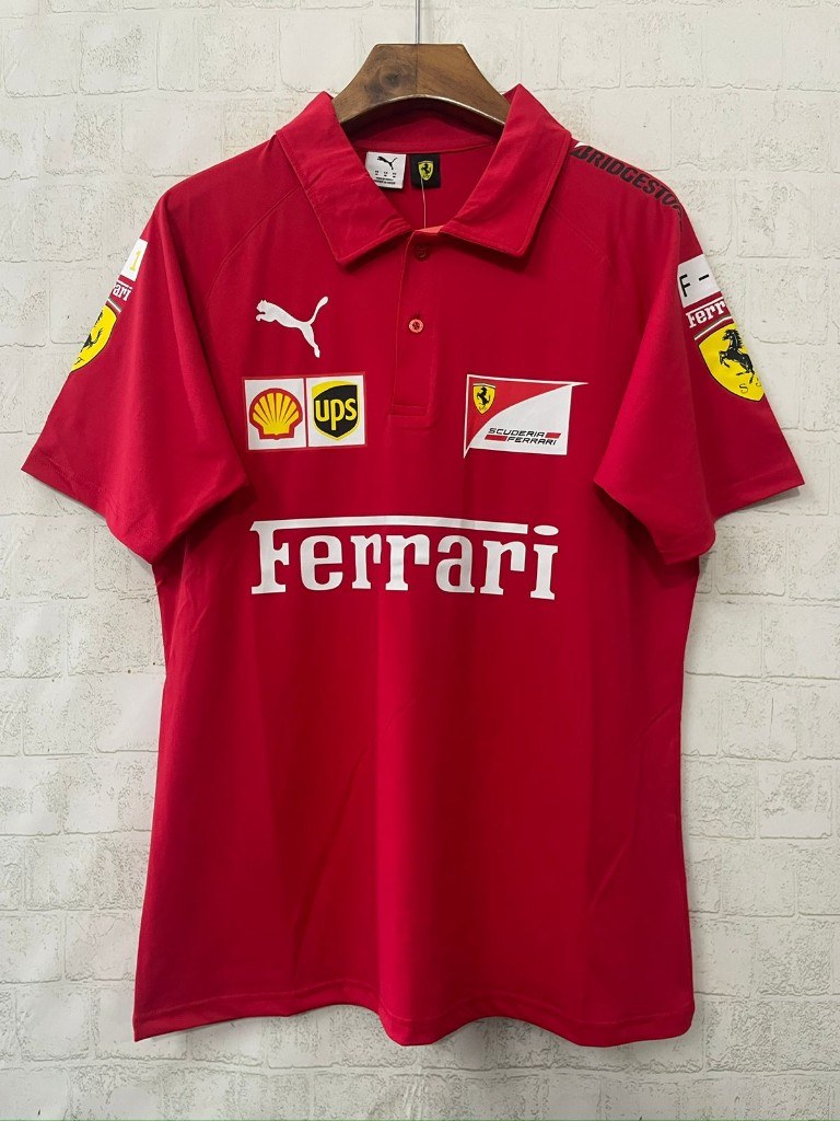 Ferrari Shell UPS Polo Rojo