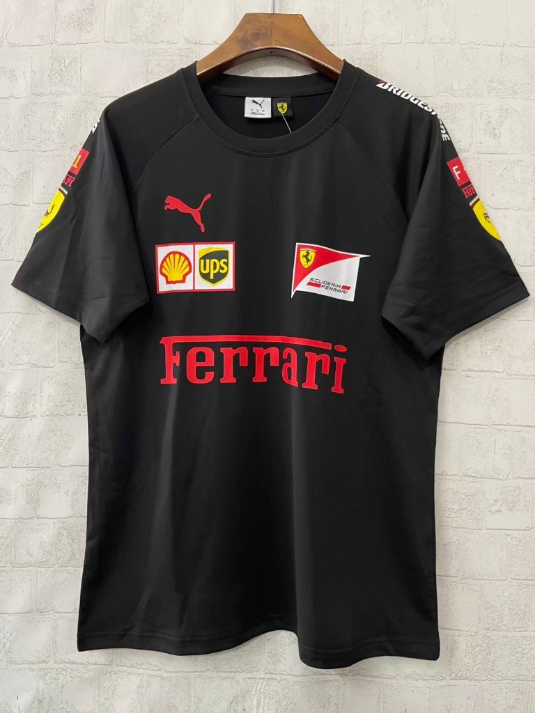 Ferrari Shell UPS Tee Negro
