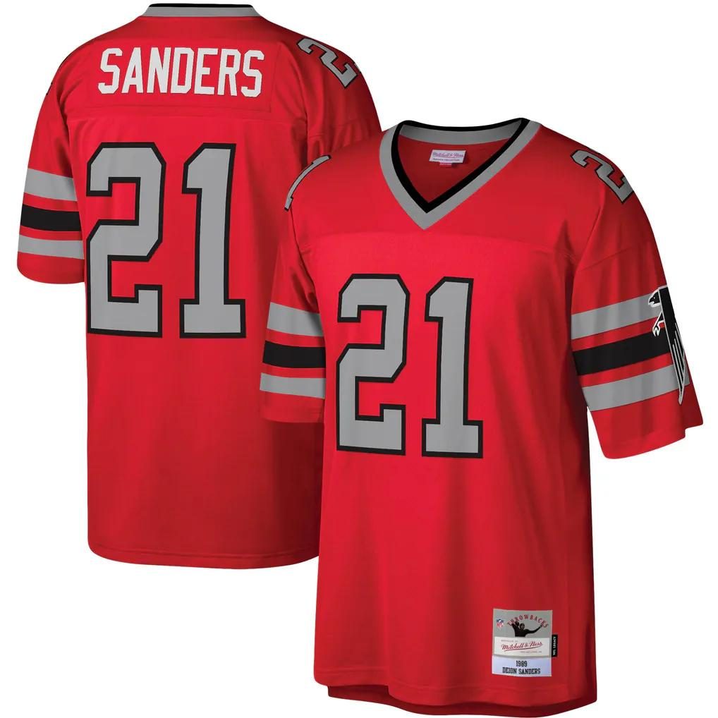 Falcons Sanders Rojo Retro