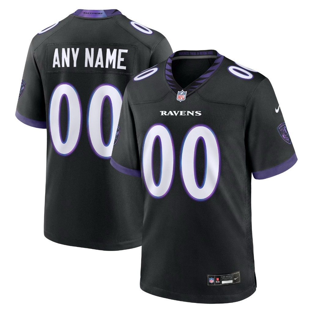 Ravens Custom Negro