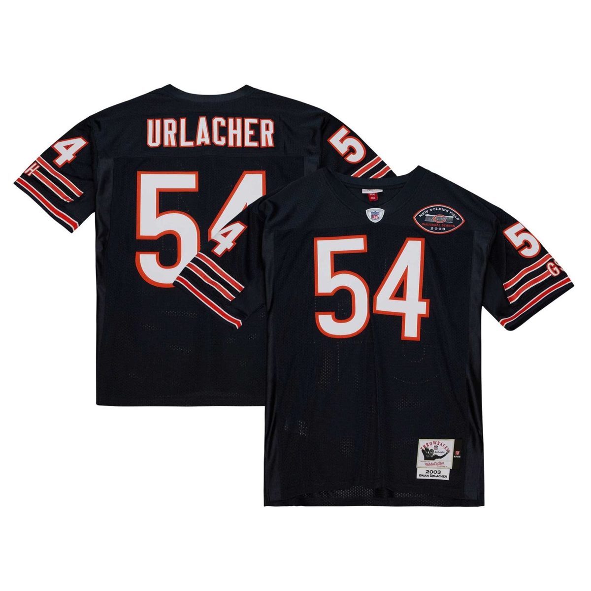 Bears Urlacher Navy Retro