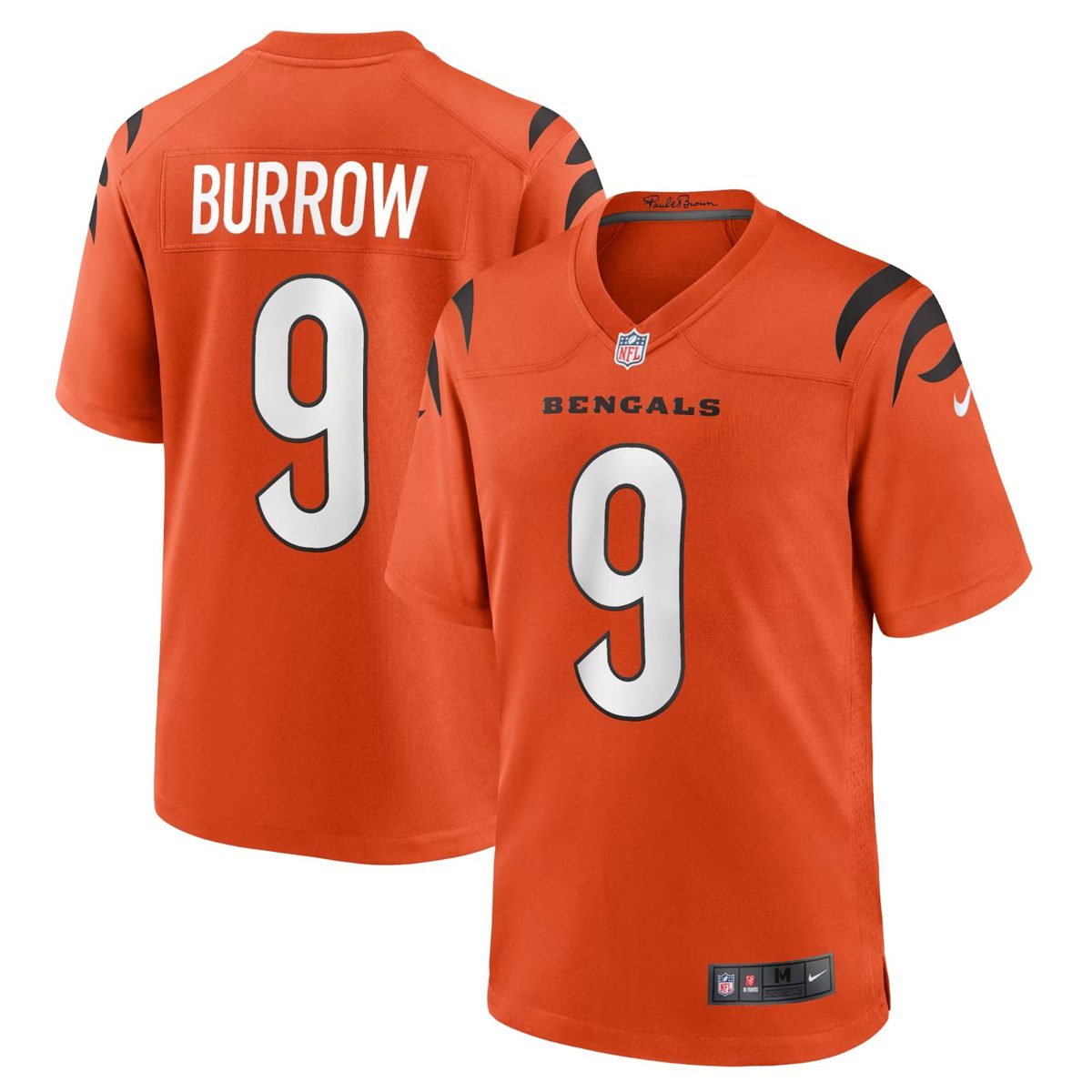 Bengals Burrow Naranja