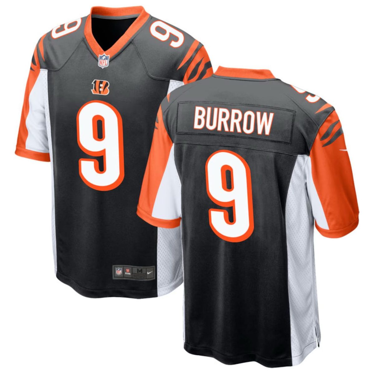 Bengals Burrow Negro
