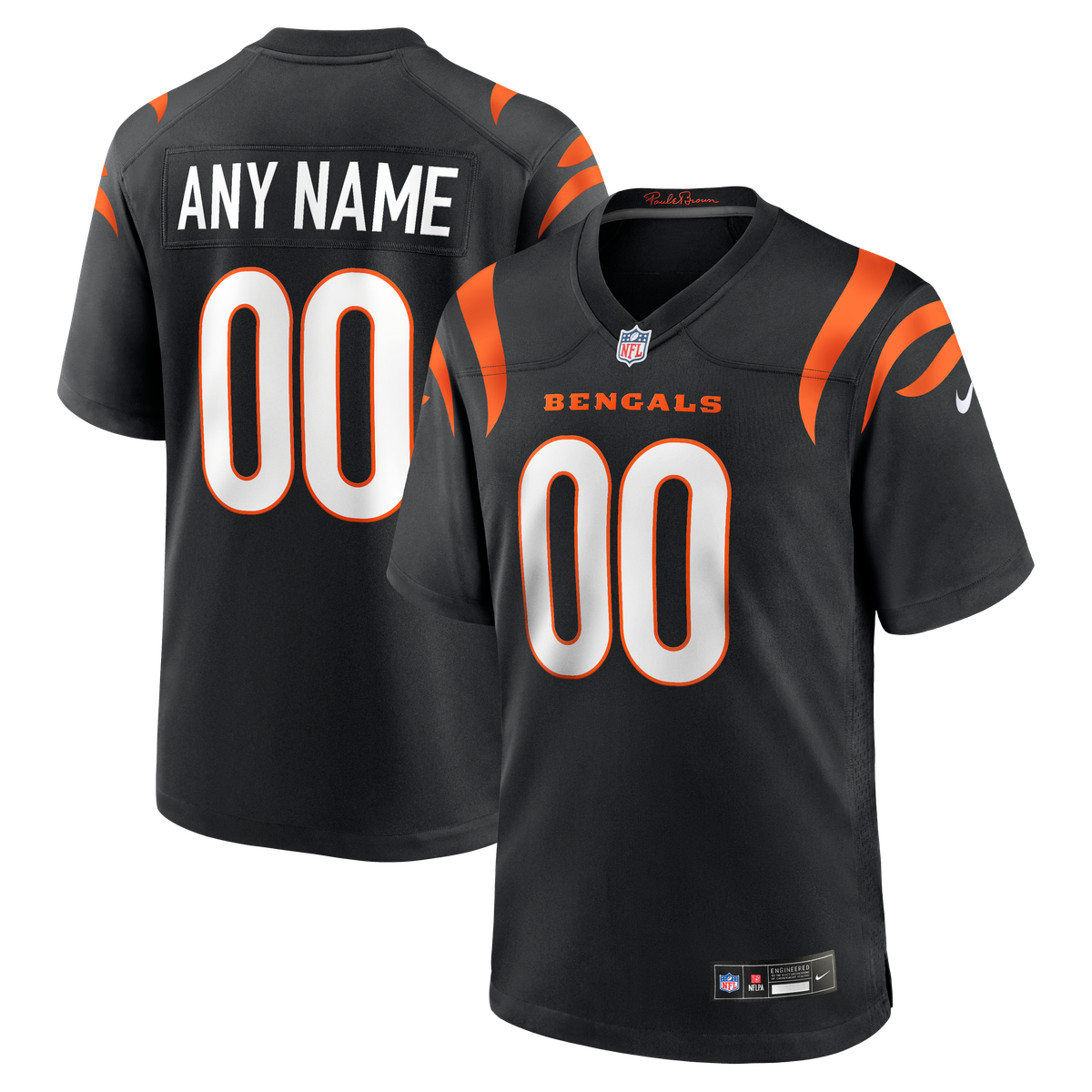 Bengals Custom Negro