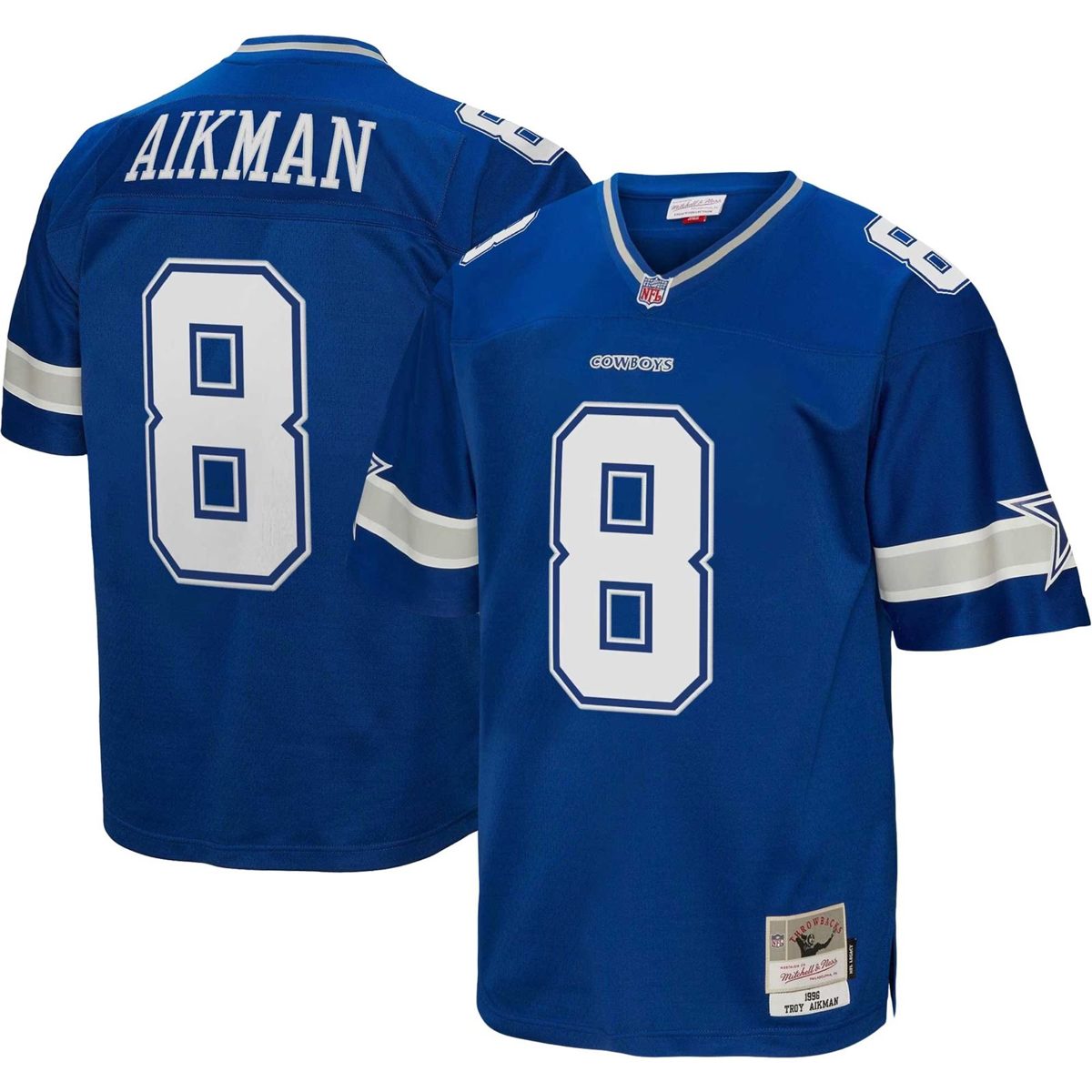 Cowboys Aikman Azul Retro