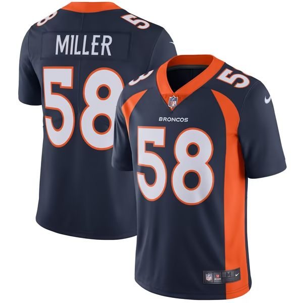 Broncos Miller Navy